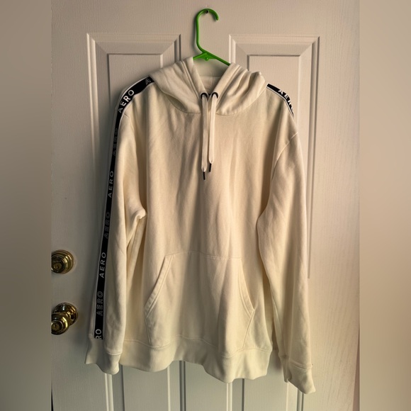 AEROPOSTALE Men’s Hoodie Sweatshirt Logo Tape Sleeves NWOT, SIZE XL Condition - Picture 3 of 7